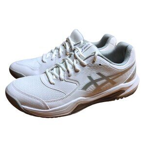 Asics Women's Gel-Dedicate 8 Tennis Shoes Size 10 White / Pure Silver
